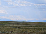 Wind River Range from south of Lander, Wyoming