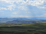 View from Beaver Rim on the way to Lander, Wyoming