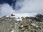 The summit ridge from just past the Gooseneck
