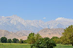 Mount Whitney from the Best Western motel in Lone Pine, CA