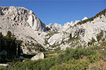 Lower Boy Scout Lake with Mount Whitney in the background