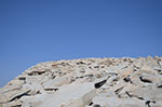 Off the Mountaineer's Route and on the summit plateau. Walk south to find clear trail and follow it left to the summit shelter.