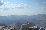 Looking west northwest from the summit plateau.